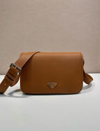 Leather Flap Crossbody Bag
