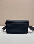 Leather Flap Crossbody Bag