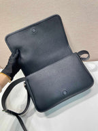 Leather Flap Crossbody Bag