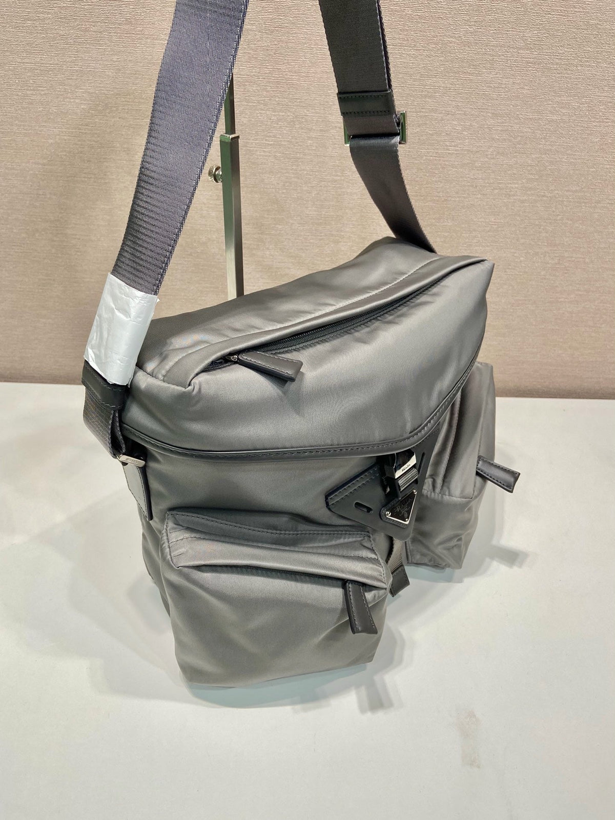 Grey Crossbody Bag