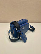 Nylon Camera with Pouch Crossbody Bag