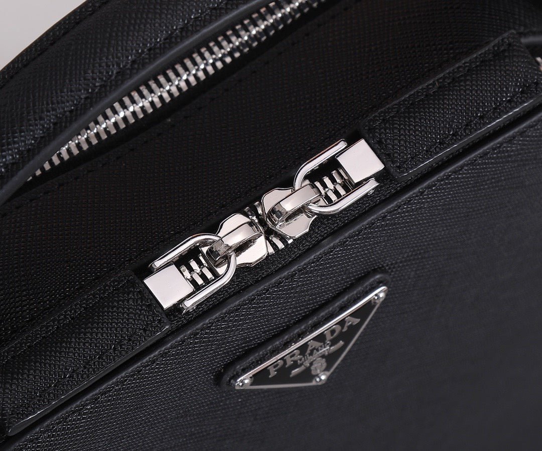 Saffiano Vertical Phone Crossbody Bag