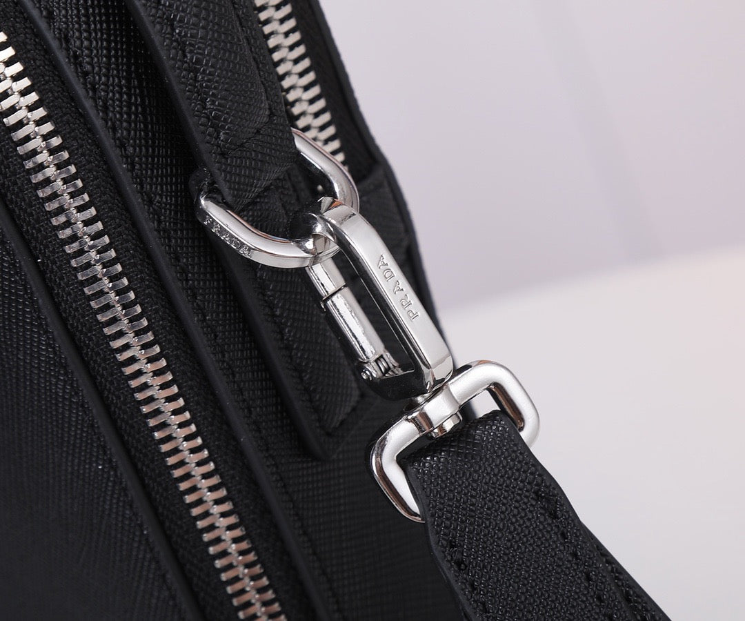 Saffiano Vertical Phone Crossbody Bag