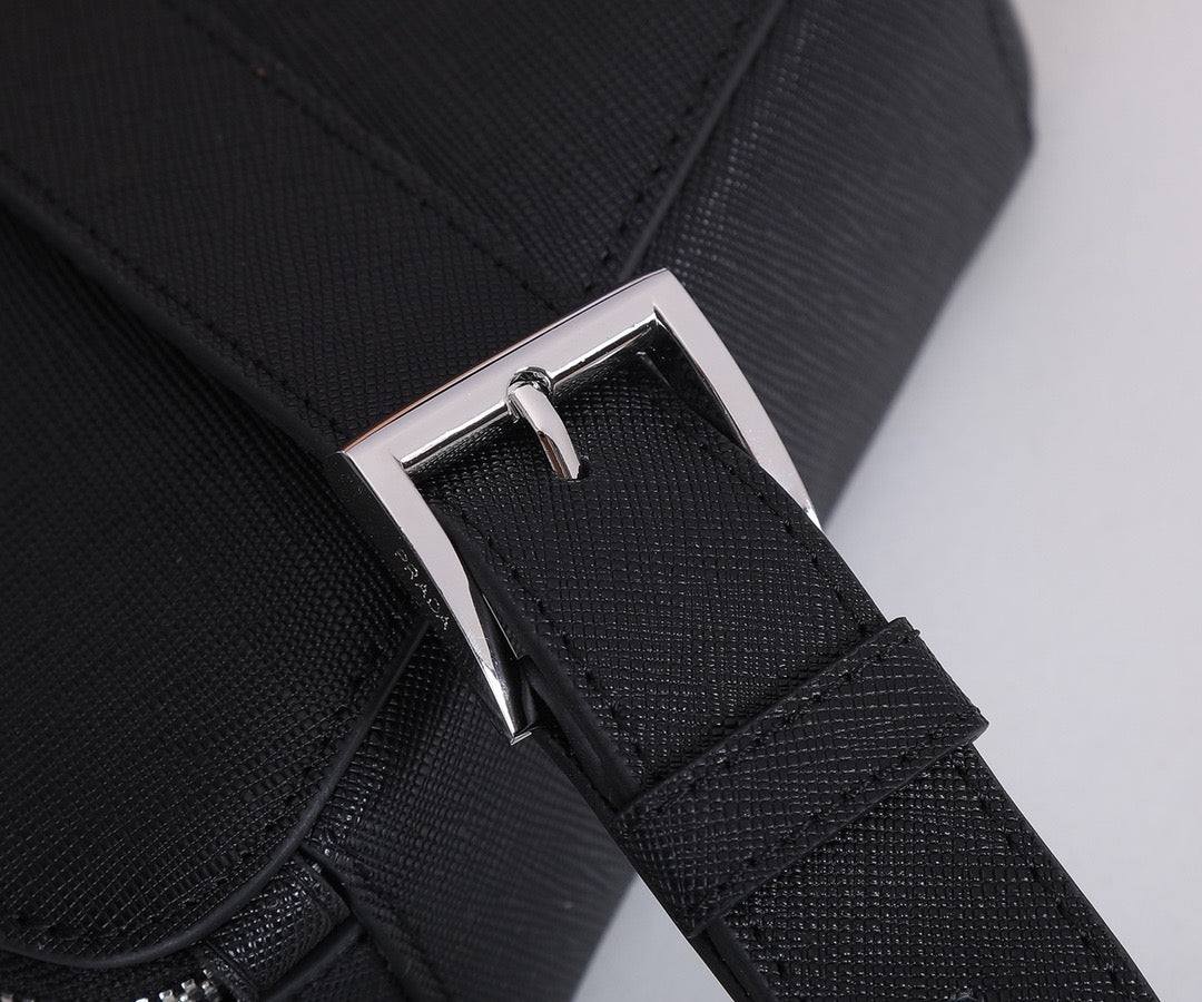 Saffiano Vertical Phone Crossbody Bag
