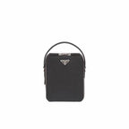 Saffiano Vertical Phone Crossbody Bag
