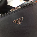 Leather Box Camera Crossbody Bag