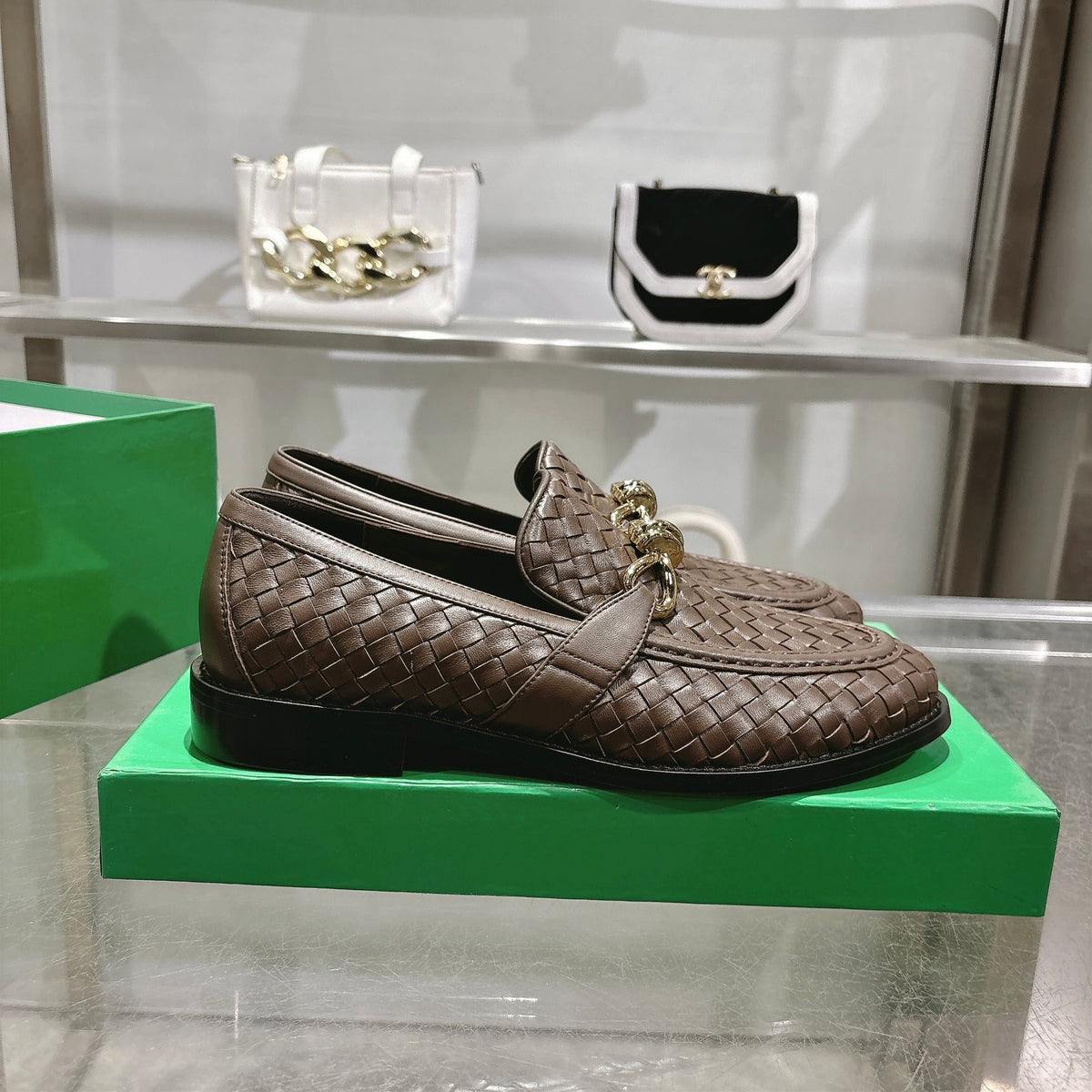 Multicolour Loafers