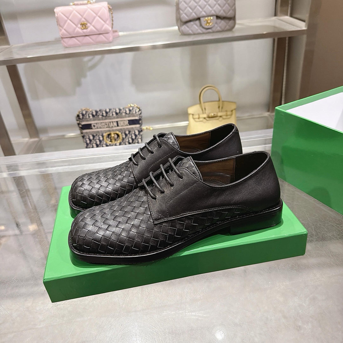 Multicolour Derby Shoes - Men's