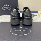 Dark Blue Derby Shoes - Men's