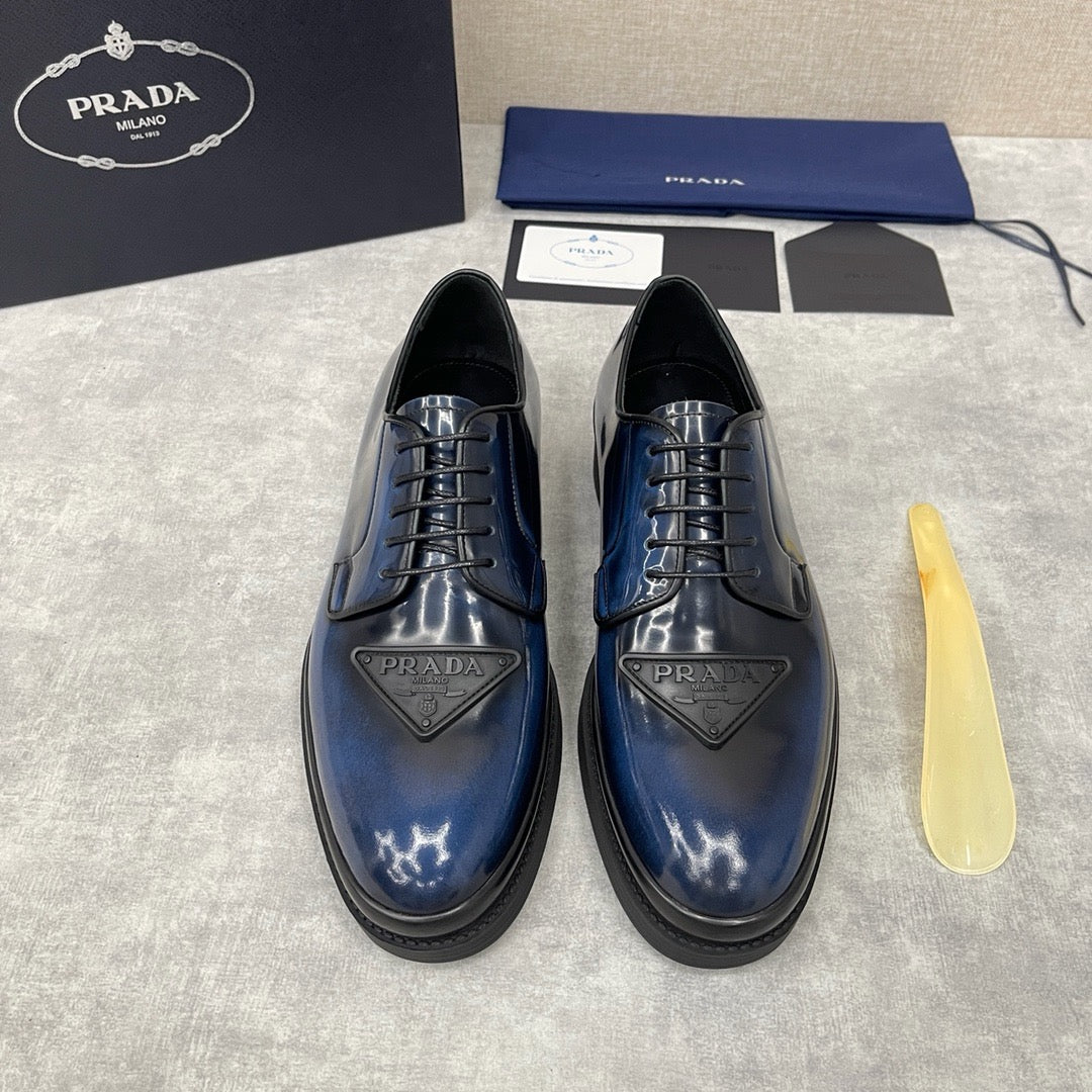 Multicolour Derby Shoes - Men's