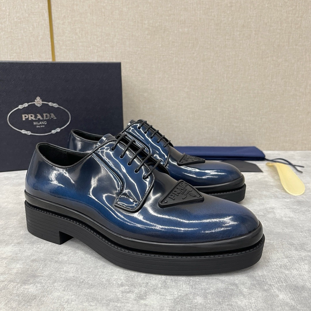 Multicolour Derby Shoes - Men's