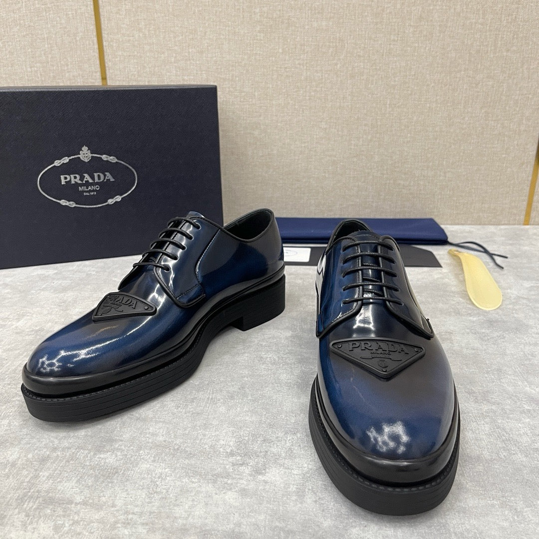 Multicolour Derby Shoes - Men's