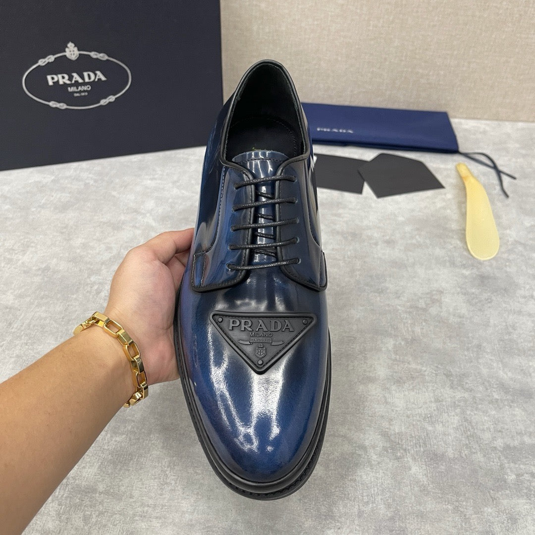 Multicolour Derby Shoes - Men's