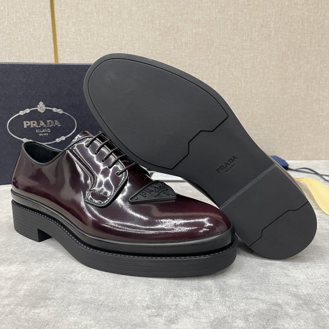 Multicolour Derby Shoes - Men's