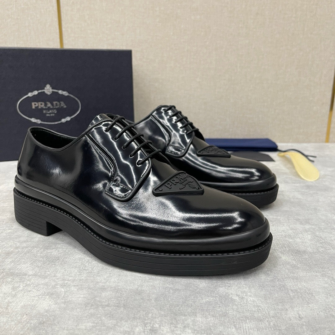 Multicolour Derby Shoes - Men's