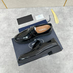 Black Patent Tassel Loafer - Men's