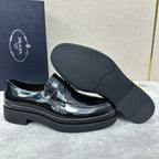Black Patent Tassel Loafer - Men's