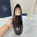 Black Patent Tassel Loafer - Men's