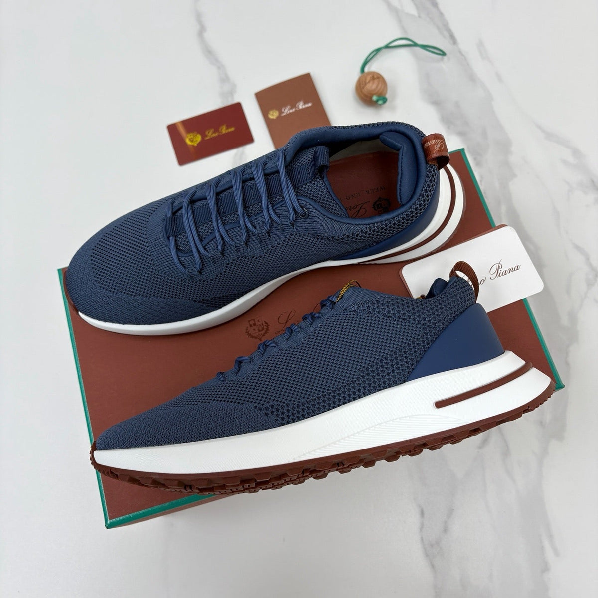 Black Mesh Tonal Runner - Men's