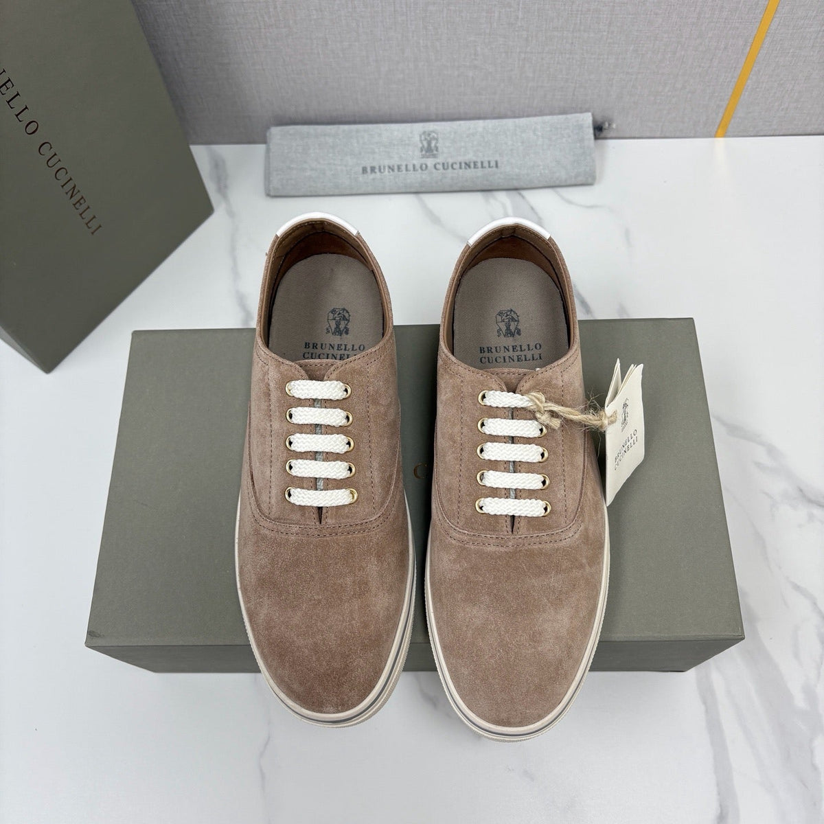 Multicolour Derby Shoes - Men's