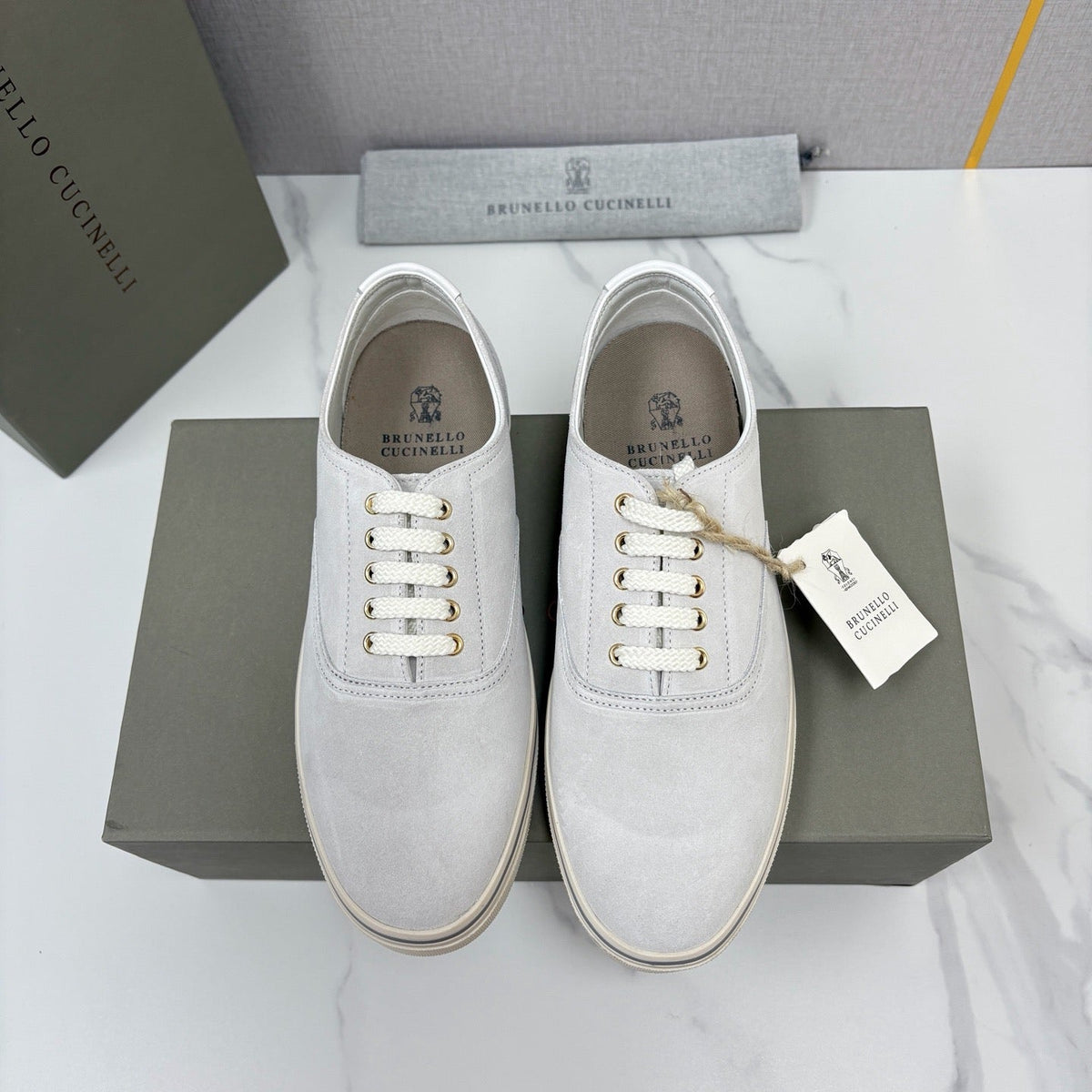 Multicolour Derby Shoes - Men's