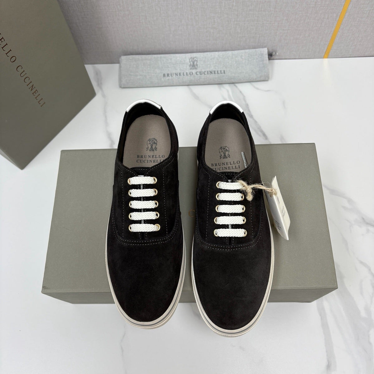 Multicolour Derby Shoes - Men's