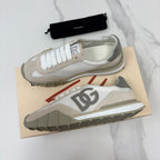 Black Mesh Contrast Sole Runner - Men's