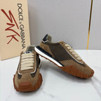 Black Mesh Contrast Sole Runner - Men's