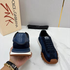 Black Mesh Contrast Sole Runner - Men's