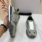 Black Mesh Tonal Runner - Men's