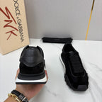 Black Mesh Tonal Runner - Men's