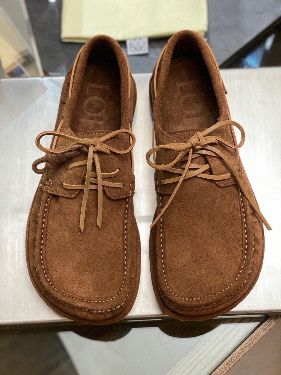Multicolour Derby Shoes - Men's