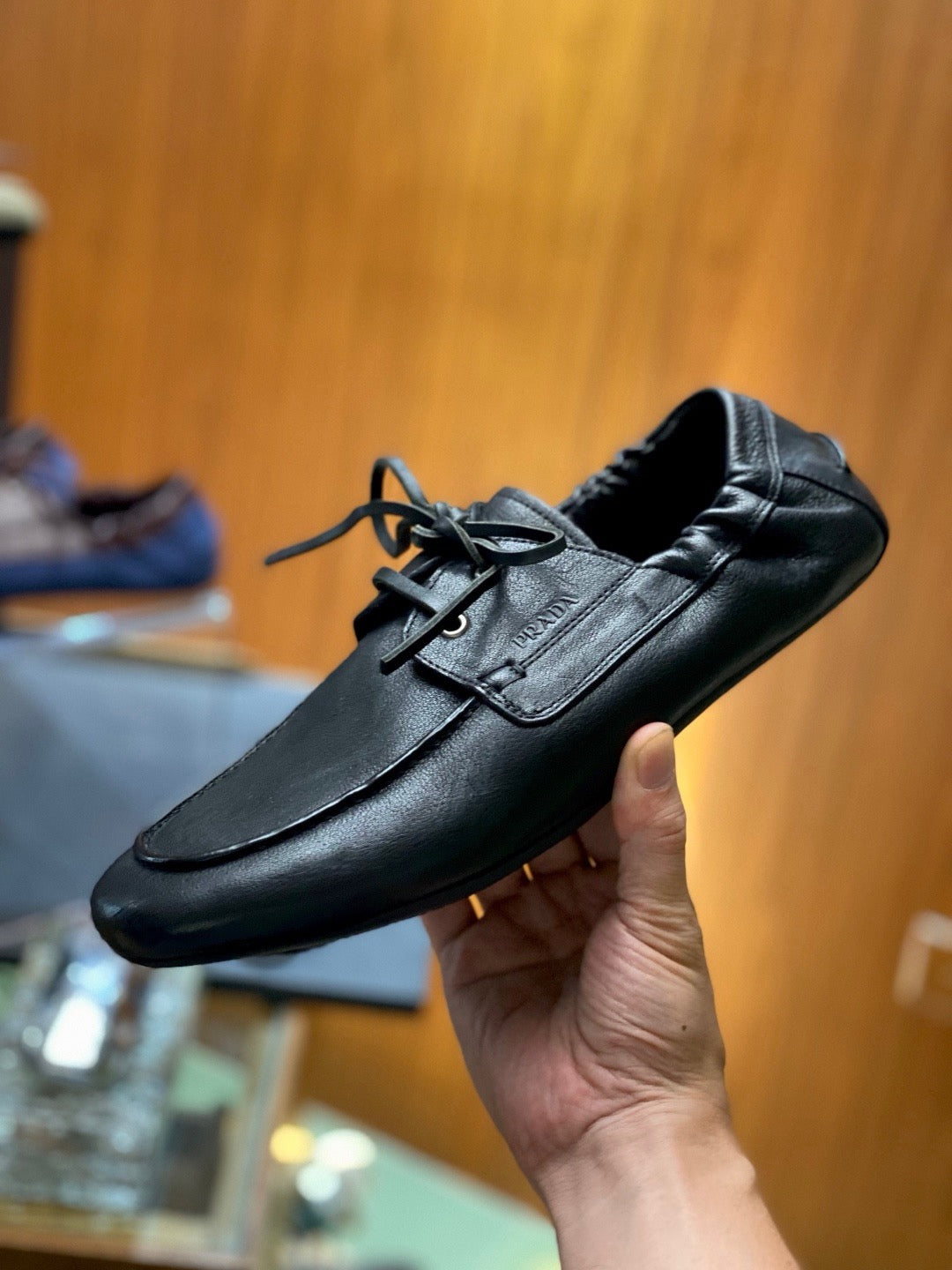 Multicolour Derby Shoes - Men's