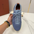 Cream Leather Cupsole Low-Top - Men's