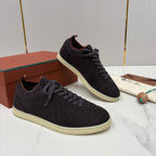 Black Suede Cupsole Low-Top - Men's
