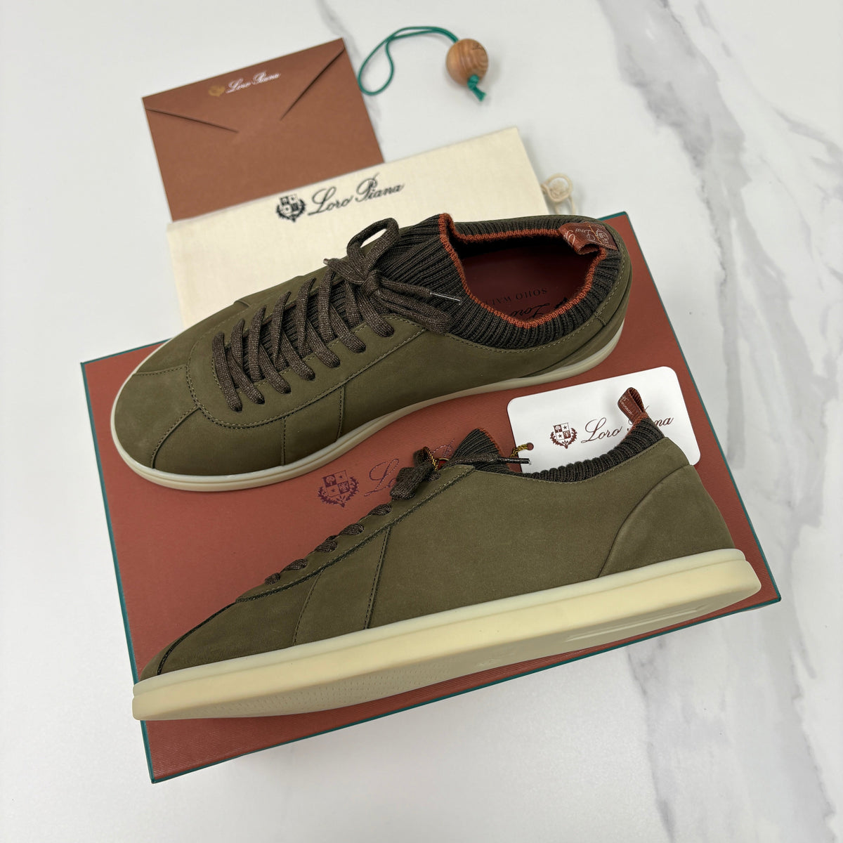 Black Suede Cupsole Low-Top - Men's