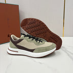 White Mesh Panelled Runner - Men's