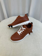Black Knit Contrast Sole Runner - Men's