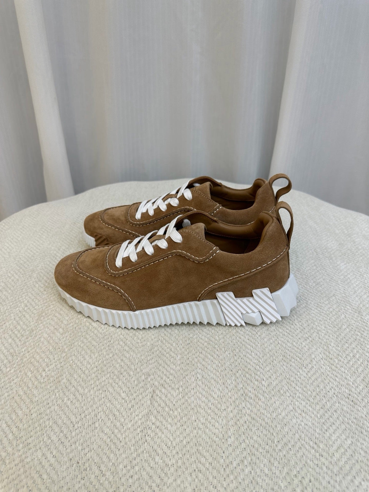 Black Knit Contrast Sole Runner - Men's
