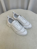 Black Knit Contrast Sole Runner - Men's