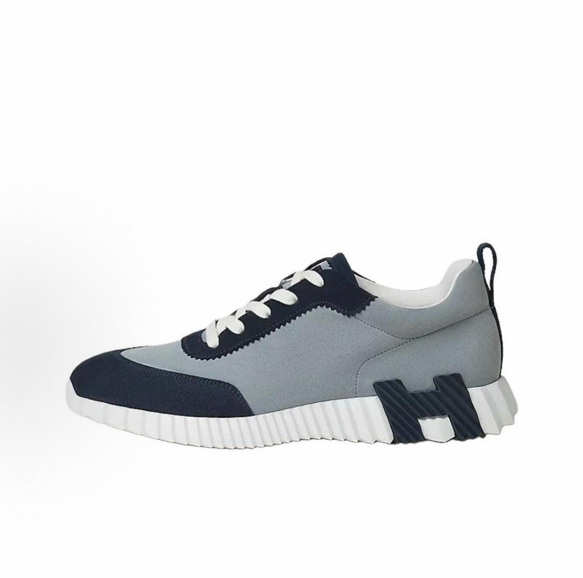 Olive Suede Tonal Runner - Men's