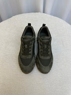 Olive Suede Tonal Runner - Men's