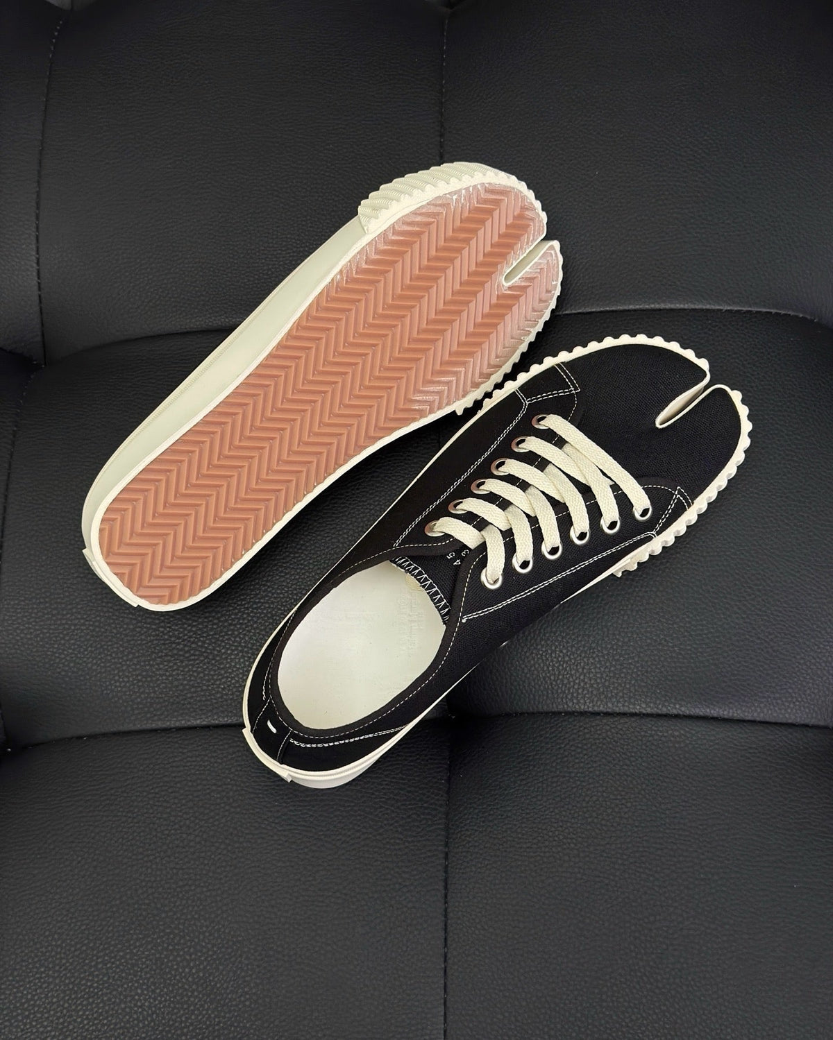 Black and White Sneakers