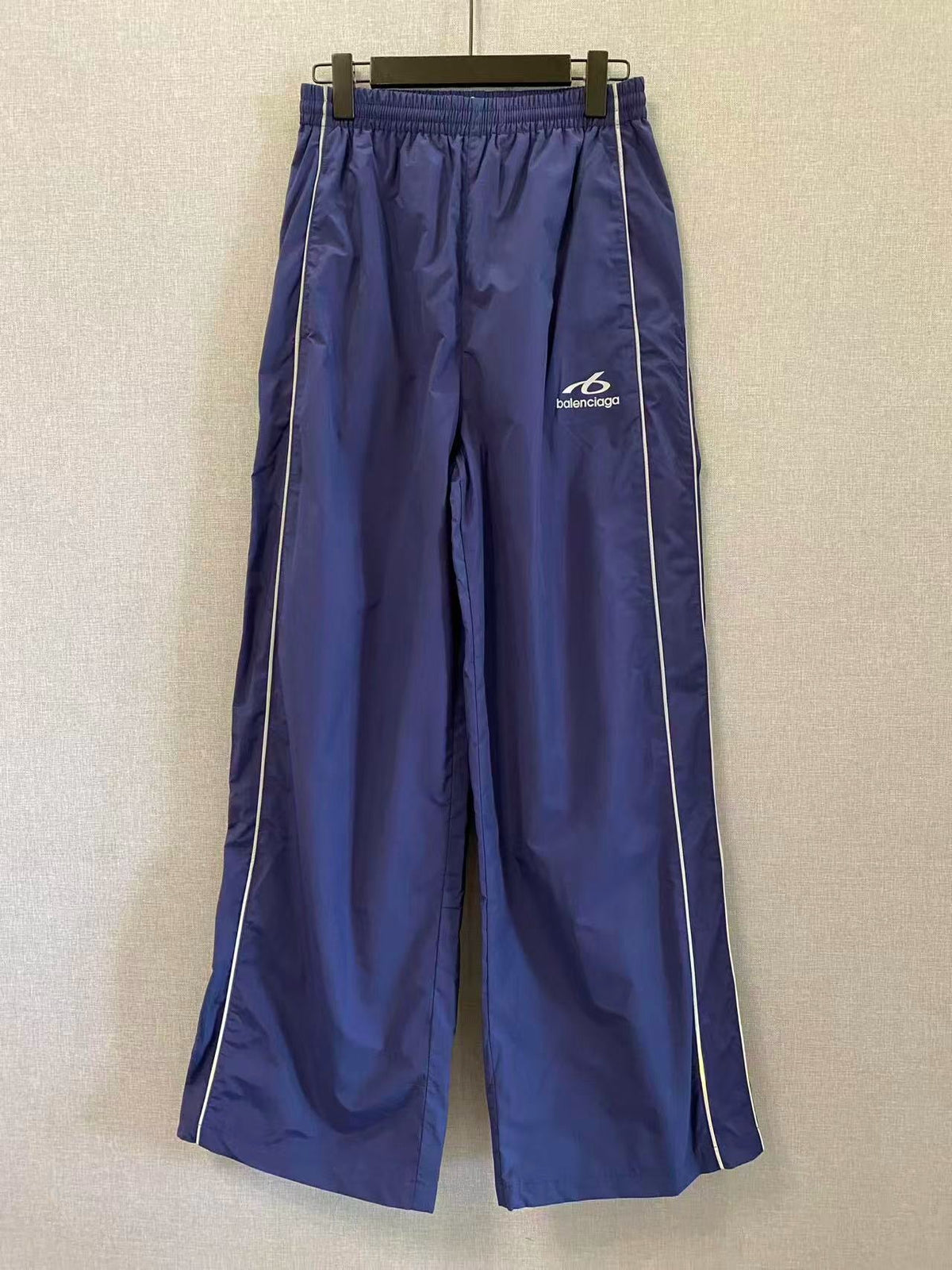 Blue Jersey Piped Track - Men's