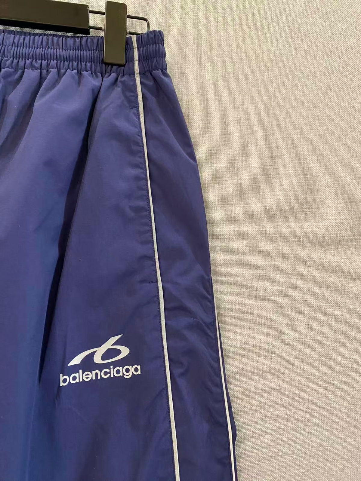 Blue Jersey Piped Track - Men's
