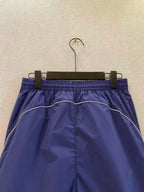 Blue Jersey Piped Track - Men's