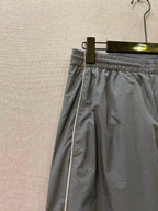 Blue Jersey Piped Track - Men's