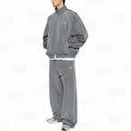 Blue Jersey Piped Track - Men's