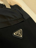 Navy Nylon Logo Straight - Men's