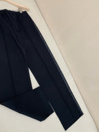 Navy Nylon Logo Straight - Men's